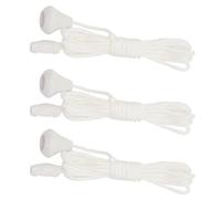 3-Pack Ceiling Fan and Light Fixture Replacement Pull Cords - Durable and Universal Fit for Easy DIY Installation