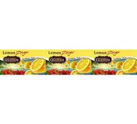 (3 PACK) - Celestial Seasonings - Lemon Zinger Tea | 20 Bag | 3 PACK BUNDLE