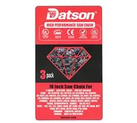 3 Pack Chainsaw Chain for 10 Inch (25cm) Bar,40 Drive Links,Replacement for Echo：CS-260TES,CS-2700ES,CS-270WES,CS-280T,CS-280TES,CS-280WES,CS-281WES,CS-3000,CS-3450,DCS-2500T,PPF-25