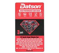 3 Pack Chainsaw Chain for 12 Inch (30 cm) Bar,3/8" LP Pitch,.050"(1.3mm) Gauge,45 Drive Links,Replacement for SHINDAIWA：120,140,150E,160,251WS,269TS,280TS,285S,300S,305,305AVZ, 305S,320TS,340,345,346