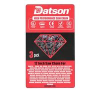 3 Pack Chainsaw Chain for 12 Inch (30 cm) Bar,3/8" LP Pitch,.050"(1.3mm)Gauge,45 Drive Links,Replacement for MAKITA:DES390,DES400,DES401,EA3100T-25B,EA3110T30B,EA3200S-35,EA3200S-40B,EA3201,EA3201S-35