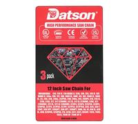 3 Pack Chainsaw Chain for 12 Inch (30 cm) Bar,3/8" LP Pitch,.050"(1.3mm) Gauge,45 Drive Links,Replacement for Husqvarna：120,120II,120MARKII,120i,130,135,135II,135MARK II, 135e,136,137,140,1400EL,140E