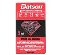 3 Pack Chainsaw Chain for 12 Inch (30 cm) Bar,3/8" LP Pitch,.050"(1.3mm) Gauge,45 Drive Links,Replacement for HOMELITE：CS 3314,I3350B,PS33,RANGER,TIMBERMAN,UT10901,UT10926,UT10974,HOPEM：1302,140Z,142Z