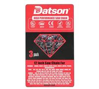 3 Pack Chainsaw Chain for 12 Inch (30 cm) Bar,3/8" LP Pitch,.050"(1.3mm) Gauge,45 Drive Links,Replacement for EINHELL：PES 34,PES 34/2,PES 34/3,PES 35,PES 35/2TS,PES 35/3,PES 35/3TS,PES 40,PES 40/3