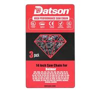 3 Pack Chainsaw Chain for 14 Inch 52 Drive Links, .050" Gauge, 3/8" LP,Chains Compatible for Dolmar:PS-35 TLC,PS-35C TLC,PS-330,PS-340,PS-341,PS-342, PS-344, PS-400, PS-401, ES-3,ES-35, ES-160,ES-161