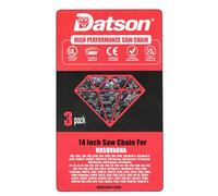 3 Pack Chainsaw Chain for 14 Inch 52 Links, .050" Gauge, 3/8" LP, Chains Compatible for Husqvarna:T540 XP II,315 Electric,316,317,318,320,321,23,36,41,41,120,125,130,135,136,137,140, 141,142,235,236