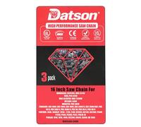 3 Pack Chainsaw Chain for 16" (40cm) 55 Drive Links, .050" Gauge,3/8" LP, Chains Compatible for Hurricane: ES2040S, MKS 21/40,IKRA: PKS 4240,MAC Allister: MAC 2200W,METABO: 5338,MOGATEC: PKS 3840