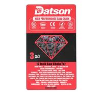 3 Pack Chainsaw Chain for 16 Inch (40cm) Bar,57 Drive Links,3/8" LP Pitch, 0.050" Gauge,Replacement Chain For GMC：ELC2400,FLO：FLO 2000 79820,FIVEA：GCS 3800,Einhell：BG-EC 1840, BG-EC 1840TC, BG-EC 2040