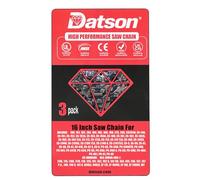 3 Pack Chainsaw Chain for 16 Inch (40cm) Bar,57 Drive Links,3/8" LP Pitch, 0.050" Gauge,Replacement Chain for EFCO:137 P.S.,140,140S,141S,936LE,940LE,EF17E,EF1800E,EF19E, EF2000E,MT1800E