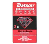 3 Pack Chainsaw Chain for 8 Inch (20 cm) Bar,3/8" LP Pitch,.050"(1.3mm) Gauge,33 Drive Links,Replacement for Parkside：PKGA 40-LI A1,PATTFIELD：PE-AHE 18 LI, PE-AMT, PE-EAS,RYOBI：RPP750S,Oregon：PS750