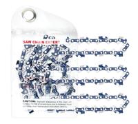3 Pack Chainsaw Chains 20-Inch by Beaquicy - 72 Drive Links, 3/8" LP Pitch, 050" Gauge