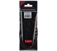 3 Pack ChiaoGoo Red Lace Stainless Circular Knitting Needles 24"-Size 9/5.5mm 70
