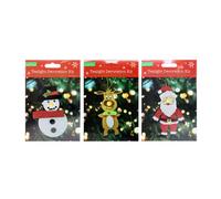 3 Pack Christmas Tealight Decoration Kit 3 Design