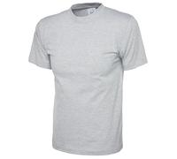 Uneek UC301 Classic T-Shirt Heather Grey M Colour: Heather Grey, Size: M