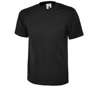 Uneek UC301 Classic T-Shirt Black XS Colour: Black, Size: XS XS