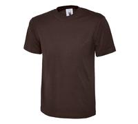 Uneek UC301 Classic T-Shirt Brown L Colour: Brown, Size: L L
