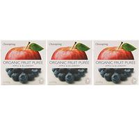 (3 PACK) - Clearspring - Fruit Puree Apple & Blueberry | 2 X 100g | 3 PACK BUNDLE
