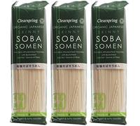 (3 PACK - Clearspring - OG skinny soba somen noodles | 200g | 3 PACK BUNDLE