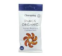 (3 PACK) - Clearspring - Tamari roasted cashew nuts | 30g | 3 PACK BUNDLE