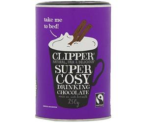(3 PACK) - Clipper Super Cosy Fairtrade Drinking Chocolate| 250 g |3 PACK - SUPER SAVER