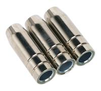 3 PACK Conical Nozzles for MB15 Welding Torches - MIG Welding Nozzle Shroud