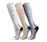 3 Pack Copper Compression Socks - Compression Socks Women & Men Circulation - Best for Medical,Running,Athletic