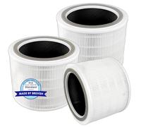 3 Pack Core 200S Replacement Filter for LEVOIT Core 200S Smart WiFi Air Purifier, Core200S H13 True Hepa Filter, 3-in-1 Activated Carbon Filters HEPA, Compared to Part # Core 200S-RF