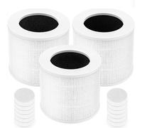 3 Pack Core Mini Replacement Filter for LEVOIT Core Mini Air Purifier, 3-in-1 H13 True HEPA Filter for Levoit Filter Replacement Core Mini-P/Core Mini-RF