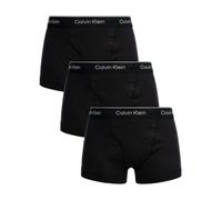 3 Pack Cotton Classics Trunks Black XXL