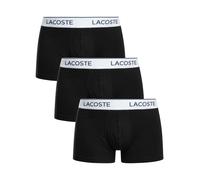 Lacoste 3 pack trunks in black