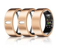 3 Pack Cover Compatible with Oura Ring Gen 4/Gen 3 Horizon/Heritage/Ultrahuman Ring, Surport Charging with Cover on, Anti-Scratch TPU Protector for Women Men-RoseGold*3-for Size 11