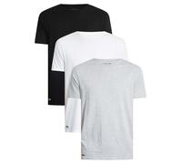3 Pack Crew Lounge T-Shirts Black/Grey/White S