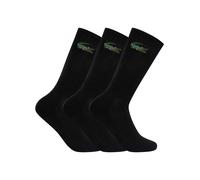3 Pack Crew Socks Black L