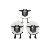 (3 Pack Cute Sheep) 3-Pack Cute Sheep Toilet Paper Holder, Perfect Home Decor, Ideal Gift for New Year, Christmas or Halloween