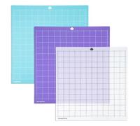 3 Pack Cutting Mat, Craft Cutting Mat for Cricut Joy Xtra, 13.6x12.8inch, Strong Grip Vinyl Cutting Mat, Light Adhesive Non-Slip Craft Mat for All Cutting Machines