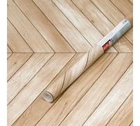 # WOOD WOODGRAIN CHEVR0N SELF ADHESIVE VINYL STICKY BACK PLASTIC 2M X 67.5CM