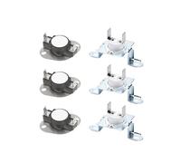 3 Pack DC96-00887A & DC47-00018A Dryer Thermal Fuse and Thermostat Kit Compatible With Samsung Dryer Heater