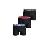 3 Pack Designer Band Cotton Boxer Shorts Bjorn Borg Black L