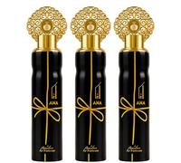 3 Pack Designer Fragrances Air Freshener Spray 300ml ? Luxury Natural Premium Arabian Inspired Scents, Long-Lasting Odour Eliminator for Home, Car & Office