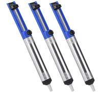 3 Pack Desoldering Pump, Blue Solder Sucker Tool, Desoldering Vacuum Pump for Electronics Repair, PCB Rework, Keyboard Maintenance, DIY Projects