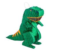 Fax Potato Dinosaur Pinata, Blue Buster Stick and Blindfold Set (W40 x D13 x H55cm) Fill Your Own Kids Large Party Supplies Themed Birthday Accessory Fun Decoration Pinata for Kids Parties & Games