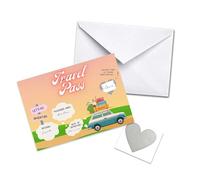 3 Pack DIY Surprise Holiday Travel Ticket Card Create Your Own Surprise Getaway Card: Scratch to Discover Your Hidden Holiday Destination! Ideal for Valentine's Day, Birthdays, and Anniversaries