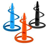 3 Pack Dog Whistles for Recall, High Pitch Dog Training Whistle with Lanyard Keychain, Effective Dog Whistle for Barking Control