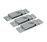 3 Pack Door Locker Hatch Lock Catch for Trailer Truck Horsebox Steel Tongue