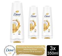 Dove Nourishing Secrets Restoring Ritual Conditioner with Coconut Oil, 350ml - Buy 3 / 6cm