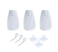 3 Pack Dryer Vent Lint Catcher Bags for Indoor and Outdoor Use, Efficient Lint Traps to Keep Your Home Clean