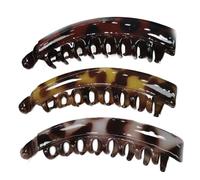 3 Pack Durable Plastic Banana Hair Clips Cosplay Halloween Hair Bullet Hair Accessories