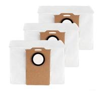3 Pack Dust Bags for BPMIO B15Plus Robot Vacuum Cleaner Made from Non Woven Fabric Offering Superior Dust Capture and Extended Vacuum Performance
