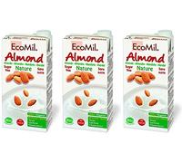 (3 PACK) - Ecomil - Almond Drink + No Added Sugar | 1000ml | 3 PACK BUNDLE