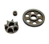 3 Pack Electric Chain Saw Gear Metal Replacement Parts for Mini Lithium Chain Saw Rechargeable Logging Saw Power Tool Accessories